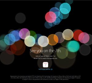 Apple Events - Keynote September 2016 - Apple