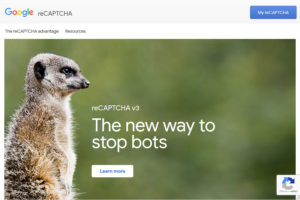 Google reCAPTCHA v3の設定方法
